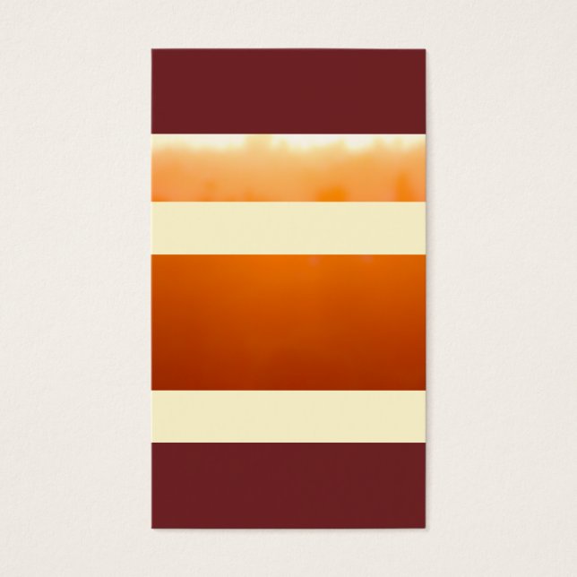 Aardtoon Zonsondergang Verticale Aardtonen Sinaasa Visitekaartje (Voorkant)