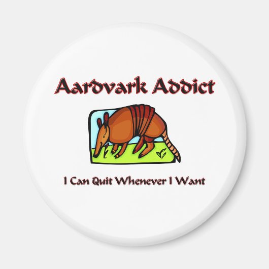 Aardvark Addict Magneet (Voorkant)
