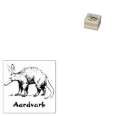 AARDVARK ANIMAAL RUBBER STAMP RUBBERSTEMPEL (Gestempeld)