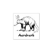 AARDVARK ANIMAAL RUBBER STAMP RUBBERSTEMPEL (Afrduk)