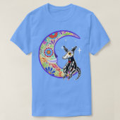 Aardvark Dia de Los Muertos Skeleton T-shirt (Design voorkant)