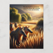 Aardvark Harmony in Natuur Briefkaart (Voorkant)