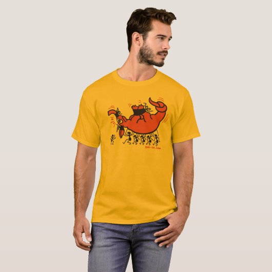 Aardvark in Trouble T-shirt (Voorkant volledig)