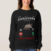 Aardvark Is Calling And I Must Go Trui (Voorkant)
