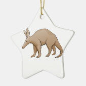 Aardvark Keramisch Ornament (Links)