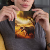 Aardvark Serene Wildlife Harmony Briefkaart