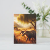 Aardvark Serene Wildlife Harmony Briefkaart (Staand voorkant)
