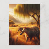 Aardvark Serene Wildlife Harmony Briefkaart (Voorkant)