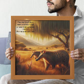 Aardvark Serene Wildlife Harmony Poster