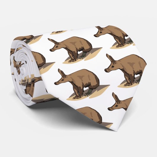 Aardvark Stropdas (Opgerold)