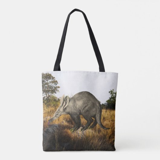 Aardvark Tote Bag (Achterkant)