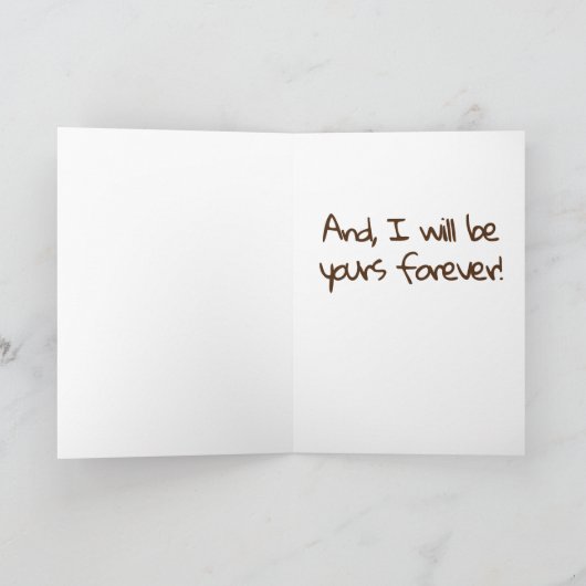 AARDVARK ZAL "VAN JE VREEMD HOUDEN" ME KUNNEN BEKI KAART (Binnen)