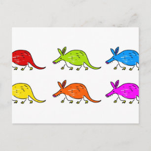 Aardvarken Briefkaart