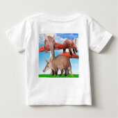 Aardvarken in Wonderland T-Shirt (Achterkant)