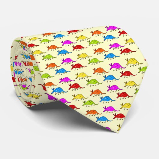 Aardvarken Stropdas (Opgerold)