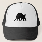 Aardvarksilhouet Trucker Pet (Voorkant)
