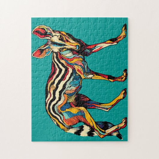 Aardwolf Puzzel Legpuzzel (Verticaal)