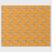 Aardwolven Cadeaupapier (Vlak)