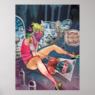 Aardwormen Afdrukken/Poster Poster