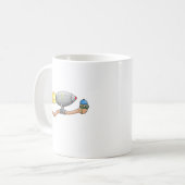 Aardworms Raketrit Koffiemok (Voorkant links)