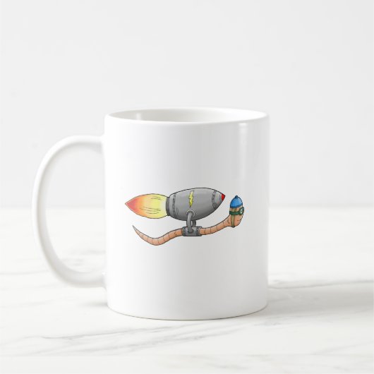 Aardworms Raketrit Koffiemok (Links)