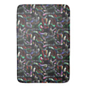 Aardwormvormige, kleurrijke kunstmatige behandelin badmat (Voorkant Verticaal)