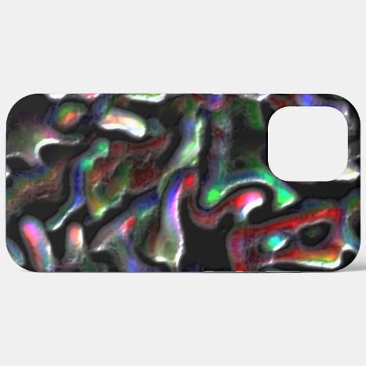 Aardwormvormige, kleurrijke kunstmatige behandelin Case-Mate iPhone case (Achterkant (horizontaal))