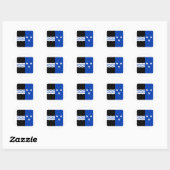 Aargau Vlag Ronde Sticker (Vel)