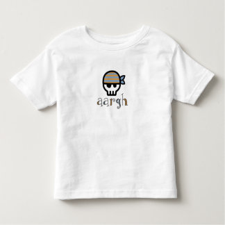Aargh Boy Pirate Skull Kinder Shirts
