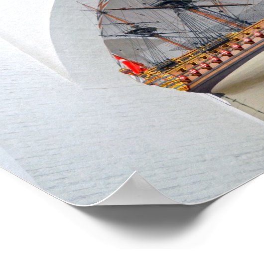 Aarhus Cathedral Votive Ship Poster (Hoek)