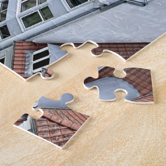 Aarhus Center, Denemarken, stadstuiver Legpuzzel (Zijkant)