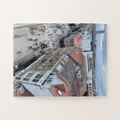 Aarhus Center, Denemarken, stadstuiver Legpuzzel (Horizontaal)