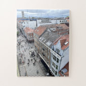 Aarhus Center, Denemarken, stadstuiver Legpuzzel (Verticaal)