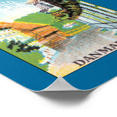 Aarhus Danmark (grens) Poster (Hoek)