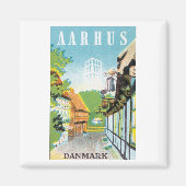 AARHUS, Danmark Magneet (Voorkant)