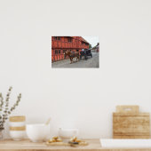 Aarhus, Denemarken, Paard-en-wagen Poster (Keuken)