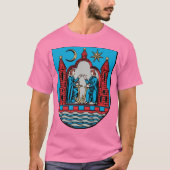 aarhus, Denemarken T-shirt (Voorkant)