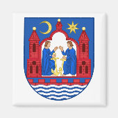 Aarhus, Denemarken Wapen Magneet (Voorkant)
