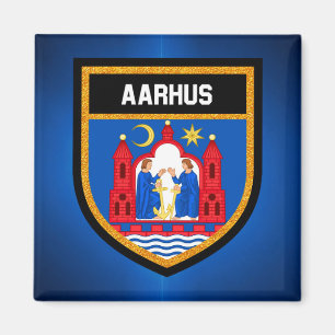 Aarhus Flag Magneet
