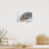Aarhus Kathedraal Votiefschip Poster (Keuken)