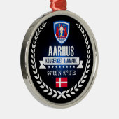 Aarhus Metalen Ornament (Rechts)