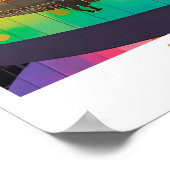 Aarhus Muurkunst - Ingelijst ARoS Aarhus Kunstmuse Poster (Hoek)