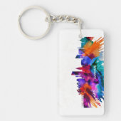 Aarhus Skyline Sleutelhanger (Voorkant)