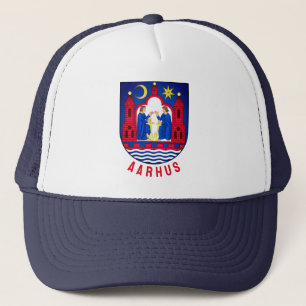 Aarhus-wapenschild - DENEMARKEN Trucker Pet