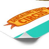 Aaron, aardvark ringmaster perfect poster (Hoek)