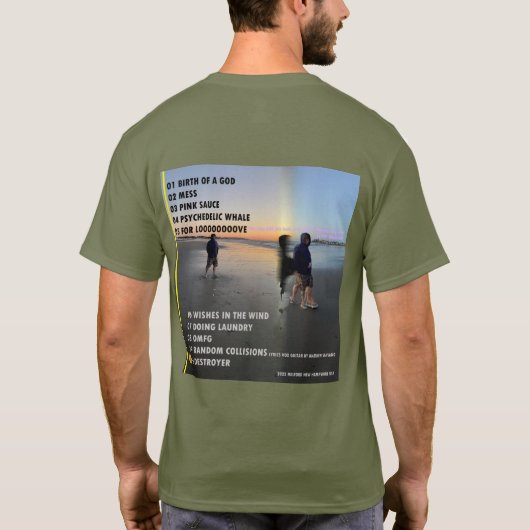 Aaron Bilodeau DESTROYER Voorzijde en achterzijde T-shirt (Achterkant)