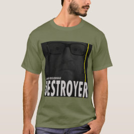 Aaron Bilodeau DESTROYER Voorzijde en achterzijde T-shirt