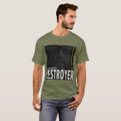 Aaron Bilodeau DESTROYER Voorzijde en achterzijde T-shirt (Voorkant volledig)