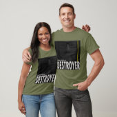 Aaron Bilodeau DESTROYER Voorzijde en achterzijde T-shirt (Unisex)