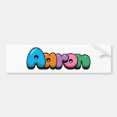 Aaron Bumpersticker (Voorkant)